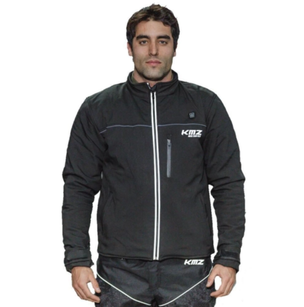 CHAQUETA LARGA KMZ COOLER NEGRO M