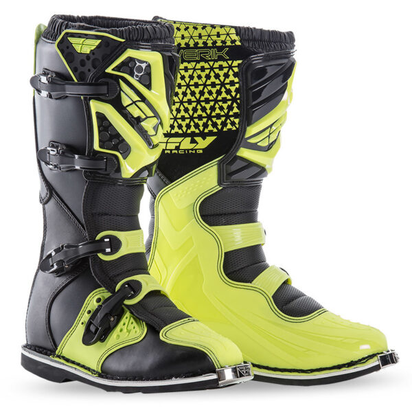 BOTA MOTO FLY MAVERIK HI-VIS FLUOR