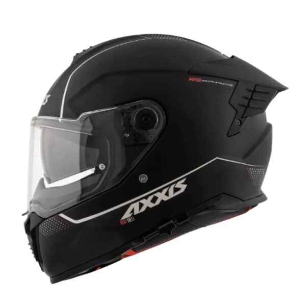 Casco de Moto Axxis Hawk Sv Evo Solid A1 Negro Mate