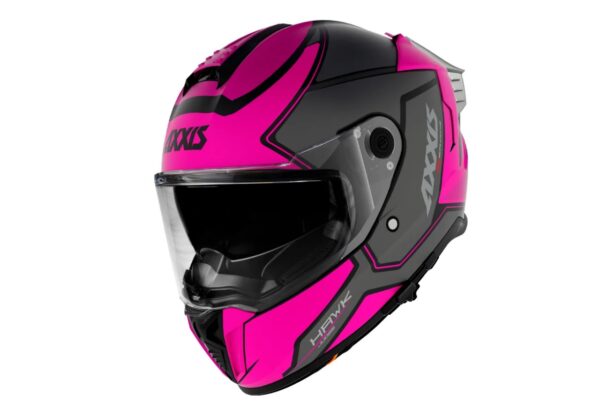 CASCO DE MOTO AXXIS FF122SV HAWK SV JUDGE B8 ROSA FLUOR