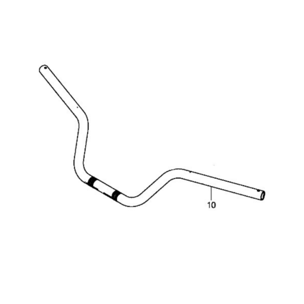 REPUESTO HONDA - PIPE STRG-HANDLE - CB 125 TWISTER