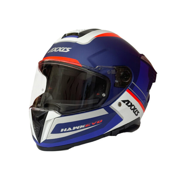 Casco de Moto Axxis SV Hawk Evo Daytona C7 Azul Mate