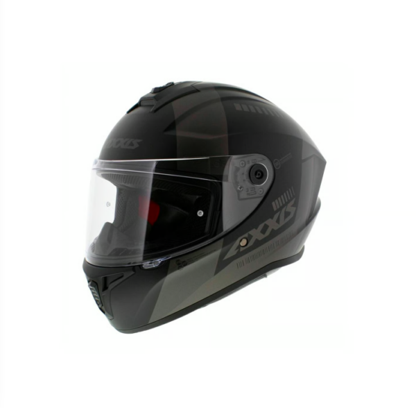 Casco de Moto Axxis Draken S MP4 B1 Negro Mate