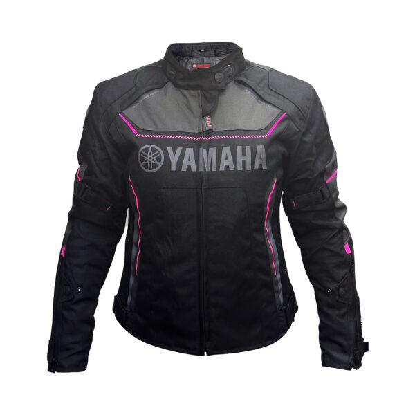Chaqueta de Moto Manitoba Mujer Winter Gris/Rosado