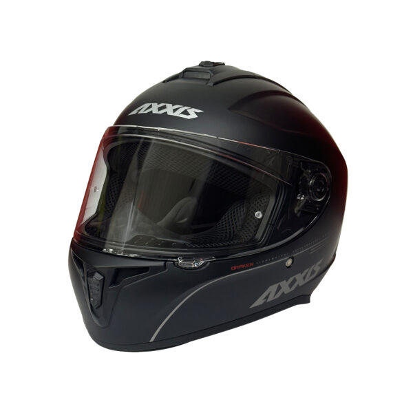 Casco de Moto Axxis Draken S Solid A11 Negro Mate