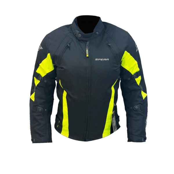 CHAQUETA MOTO MUJER ONE AMARILLO